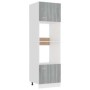 Armario de microondas “Lyon” contrachapada gris Sonoma de , Armarios de cocina - Ref: Foro24-3334021, Precio: 200,48 €, Descu...