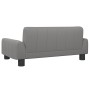 Cama para perros de cuero sintético gris 70x45x30 cm de , Camas para perros - Ref: Foro24-171866, Precio: 78,38 €, Descuento: %