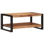 Mesa de centro madera maciza de acacia 90x50x38 cm de , Mesas de centro - Ref: Foro24-4102716, Precio: 117,30 €, Descuento: %