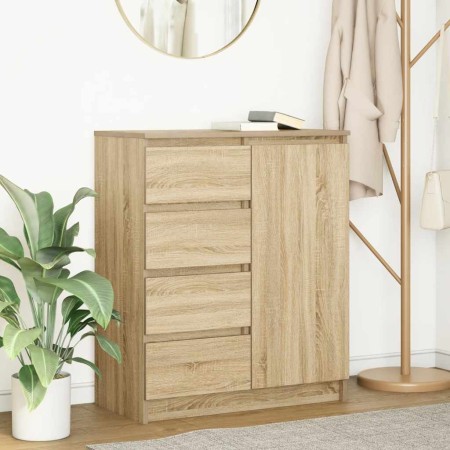 Aparador con cajones roble Sonoma 71x35x84 cm madera ingeniería de , Aparadores - Ref: Foro24-861582, Precio: 99,67 €, Descue...