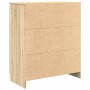 Aparador con cajones roble Sonoma 71x35x84 cm madera ingeniería de , Aparadores - Ref: Foro24-861582, Precio: 99,67 €, Descue...