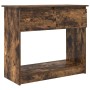 Mesa consola con cajones roble ahumado 85,5x38,5x74,5 cm de , Mesas auxiliares - Ref: Foro24-861395, Precio: 78,15 €, Descuen...