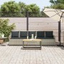 Sofá de jardín con cojines 5 plazas ratán sintético gris claro de , Conjuntos de jardín - Ref: Foro24-4104117, Precio: 298,89...