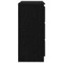 Aparador de madera de roble negro 80x35x76 cm de , Aparadores - Ref: Foro24-861734, Precio: 102,23 €, Descuento: %