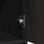 Aparador con cajones y puertas roble negro 73x31x90 cm de , Aparadores - Ref: Foro24-861851, Precio: 106,43 €, Descuento: %