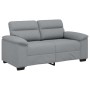 Sofá de 2 plazas de tela gris claro 120 cm de , Sofás - Ref: Foro24-4105297, Precio: 219,80 €, Descuento: %