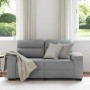 Sofá de 2 plazas de tela gris claro 120 cm de , Sofás - Ref: Foro24-4105297, Precio: 219,80 €, Descuento: %