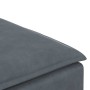 Sofá modular con reposapiés, módulo gris oscuro, 100x100x48 cm de , Unidades para sofás seccionales - Ref: Foro24-4104490, Pr...