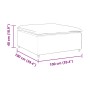 Sofá modular con reposapiés, módulo gris oscuro, 100x100x48 cm de , Unidades para sofás seccionales - Ref: Foro24-4104490, Pr...