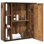 Mueble de baño con espejo de madera antigua 60x16x60 cm de , Tocadores de baño - Ref: Foro24-862226, Precio: 63,96 €, Descuen...