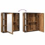 Mueble de baño con espejo de madera antigua 60x16x60 cm de , Tocadores de baño - Ref: Foro24-862226, Precio: 63,96 €, Descuen...