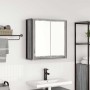 Mueble de baño de pared con espejo gris Sonoma 60x21x60 cm de , Tocadores de baño - Ref: Foro24-861900, Precio: 68,53 €, Desc...