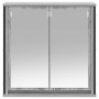 Mueble de baño de pared con espejo gris Sonoma 60x21x60 cm de , Tocadores de baño - Ref: Foro24-861900, Precio: 68,53 €, Desc...