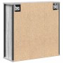 Mueble de baño de pared con espejo gris Sonoma 60x21x60 cm de , Tocadores de baño - Ref: Foro24-861900, Precio: 68,53 €, Desc...