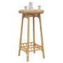 Mesa de bar para exterior redonda de bambú Ø55x100 cm de , Conjuntos de jardín - Ref: Foro24-4108230, Precio: 92,31 €, Descue...