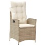 Set comedor de jardín 9 pzas con cojines ratán sintético beige de , Conjuntos de jardín - Ref: Foro24-3213147, Precio: 1,00 €...