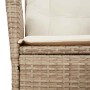 Set comedor de jardín 9 pzas con cojines ratán sintético beige de , Conjuntos de jardín - Ref: Foro24-3213147, Precio: 1,00 €...