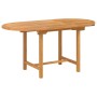 Conjunto de Comedor de Jardín de 5 Piezas de Madera Maciza de Teca de , Mesas de jardín - Ref: Foro24-3157130, Precio: 593,12...