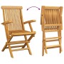 Conjunto de Comedor de Jardín de 7 Piezas de Madera Sólida de Teca de , Mesas de jardín - Ref: Foro24-3157131, Precio: 697,84...