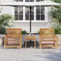 Sillas de Jardín con Mesa 3 pcs de Madera Sólida de Acacia de , Mesas de jardín - Ref: Foro24-3214432, Precio: 182,41 €, Desc...