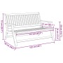 Sillas de Jardín con Mesa 3 pcs de Madera Maciza de Acacia de , Mesas de jardín - Ref: Foro24-3214448, Precio: 264,61 €, Desc...