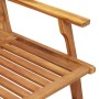 Sillas de jardín con mesa 5 piezas de madera maciza de acacia de , Mesas de jardín - Ref: Foro24-3214456, Precio: 410,63 €, D...