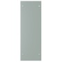 Leñero de vidrio templado blanco 80x35x100 cm de vidaXL, Accesorios para bolsas y soportes de leña - Ref: Foro24-327471, Prec...