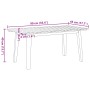 Sillas de jardín con mesa de 5 piezas en beige de madera maciza de acacia de , Sillas de jardín - Ref: Foro24-3214459, Precio...