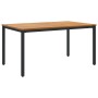 Juego de Comedor de Jardín Conjunto de 5 Piezas Negro de , Mesas de jardín - Ref: Foro24-3284415, Precio: 501,69 €, Descuento: %