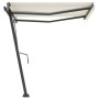 Toldo de pie automático crema 300x250 cm de vidaXL, Toldos - Ref: Foro24-3069707, Precio: 453,71 €, Descuento: %