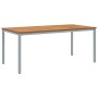 Conjunto de Comedor para Jardín Conjunto de 7 Gris Metal Duradero de , Mesas de jardín - Ref: Foro24-3284426, Precio: 684,96 ...