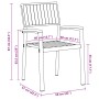 Conjunto de Comedor para Jardín Conjunto de 7 Gris Metal Duradero de , Mesas de jardín - Ref: Foro24-3284426, Precio: 684,96 ...