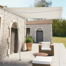 Toldo de pie retráctil manual crema 300x250 cm de vidaXL, Toldos - Ref: Foro24-3069497, Precio: 320,61 €, Descuento: %
