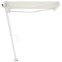 Toldo de pie retráctil manual crema 300x250 cm de vidaXL, Toldos - Ref: Foro24-3069497, Precio: 327,55 €, Descuento: %