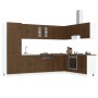 Gabinete de Cocina ""Kalmar"" con Doble Fregadero Madera de Roble de , Armarios de cocina - Ref: Foro24-3315008, Precio: 205,...
