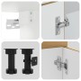 Gabinete de Cocina ""Kalmar"" con Lavabo Doble en Madera de Roble Artesanal de , Armarios de cocina - Ref: Foro24-3315010, Pr...