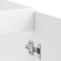 Gabinete de Cocina ""Lucca"" con Doble Lavabo Blanco de Madera Ingenierizada de , Armarios de cocina - Ref: Foro24-3315011, P...