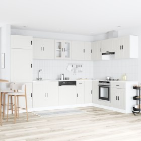 Gabinete de Lavabo 'Porto' con Lavabo Blanco 80x46x84,5 cm de Madera de , Armarios de cocina - Ref: Foro24-3315021, Precio: 2...