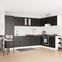 Gabinete de base con fregadero ""Porto"" Negro 80x46x84,5 cm de madera de , Armarios de cocina - Ref: Foro24-3315022, Precio:...