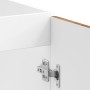 Gabinete Base ""Porto"" con Lavabo Madera Vieja 80x46x84,5 cm Madera Elaborada de , Armarios de cocina - Ref: Foro24-3315029,...