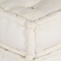 Sofá Puff Modular de 2 Plazas Convertible en Tela Crema de , Cojines para sillas y sofás - Ref: Foro24-3315065, Precio: 231,5...