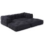 Pufs Modulares 2 pcs de Tela Antracita de , Cojines para sillas y sofás - Ref: Foro24-3315066, Precio: 288,10 €, Descuento: %