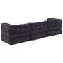 Poufs Modulares 3 pcs Tela Antracita de , Cojines para sillas y sofás - Ref: Foro24-3315067, Precio: 412,44 €, Descuento: %