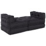 Poufs Modulares 4 pcs de Tela Antracita de , Cojines para sillas y sofás - Ref: Foro24-3315068, Precio: 529,39 €, Descuento: %