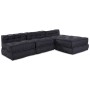 Pouffes Modulares 4 pcs Tela Antracita de , Cojines para sillas y sofás - Ref: Foro24-3315069, Precio: 485,57 €, Descuento: %