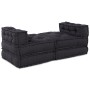 Pouffes Modulares 4 pcs Tela Antracita de , Cojines para sillas y sofás - Ref: Foro24-3315069, Precio: 485,57 €, Descuento: %