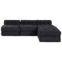 Pouffes Modulares 4 pcs Tela Antracita de , Cojines para sillas y sofás - Ref: Foro24-3315069, Precio: 485,57 €, Descuento: %