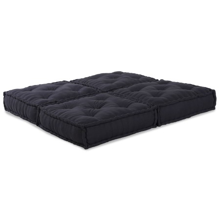 Pouffes Modulares 2 piezas Tela Antracita de , Cojines para sillas y sofás - Ref: Foro24-3315070, Precio: 227,70 €, Descuento: %