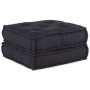 Pouffes Modulares 2 piezas Tela Antracita de , Cojines para sillas y sofás - Ref: Foro24-3315070, Precio: 227,70 €, Descuento: %
