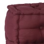 Poufs Modulares 3 pcs Tela Burdeos de , Cojines para sillas y sofás - Ref: Foro24-3315072, Precio: 457,83 €, Descuento: %